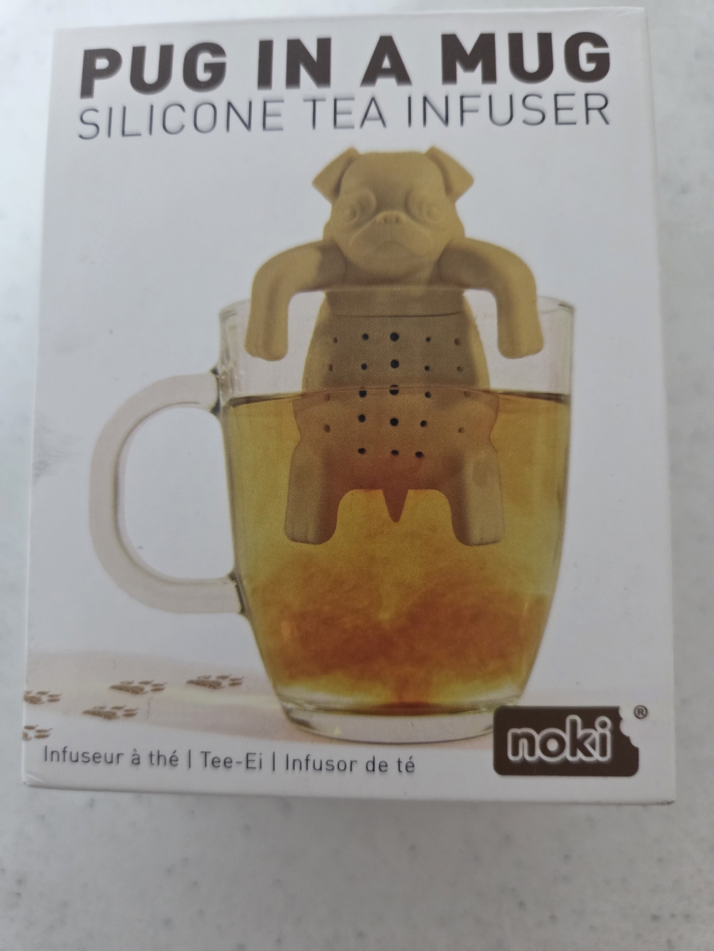 NEW Pug In A Mug Silicone Tea Infuser